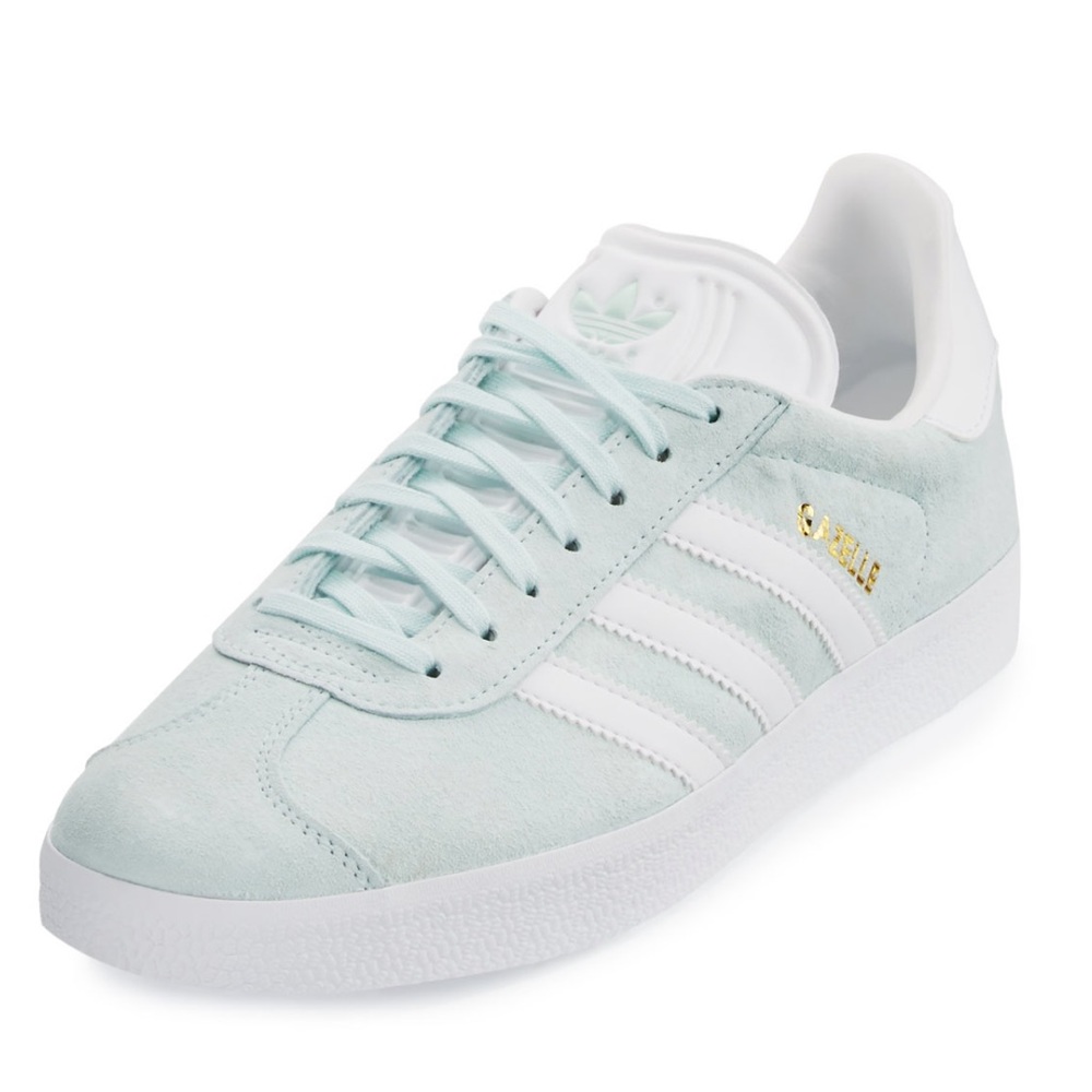 Adidas Gazelle Light Mint Tennis Shoes